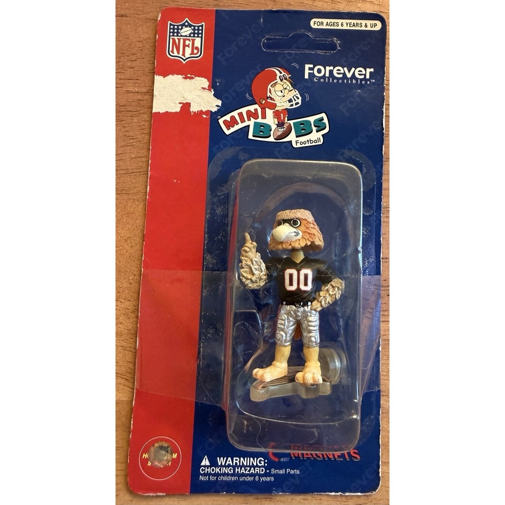Atlanta Falcons NFL Mascot Freddie Falcon Forever Collectibles Mini Bobblehead